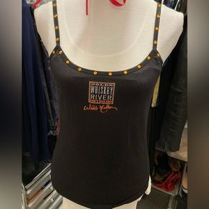 Willie Nelson concert jeweled tank top